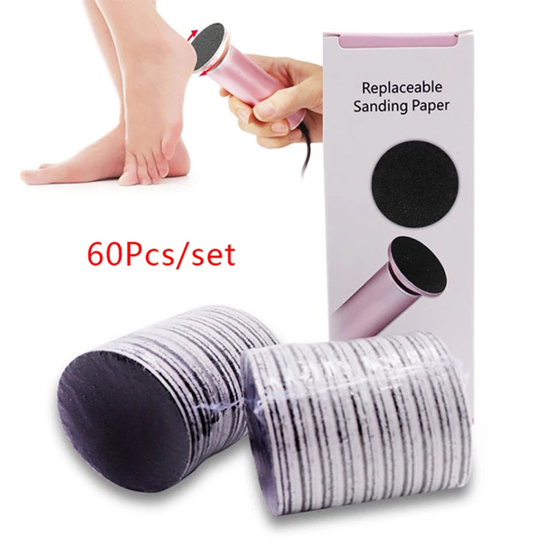 Replaceable Sandpaper Discs for Electronic Foot Callus Remover