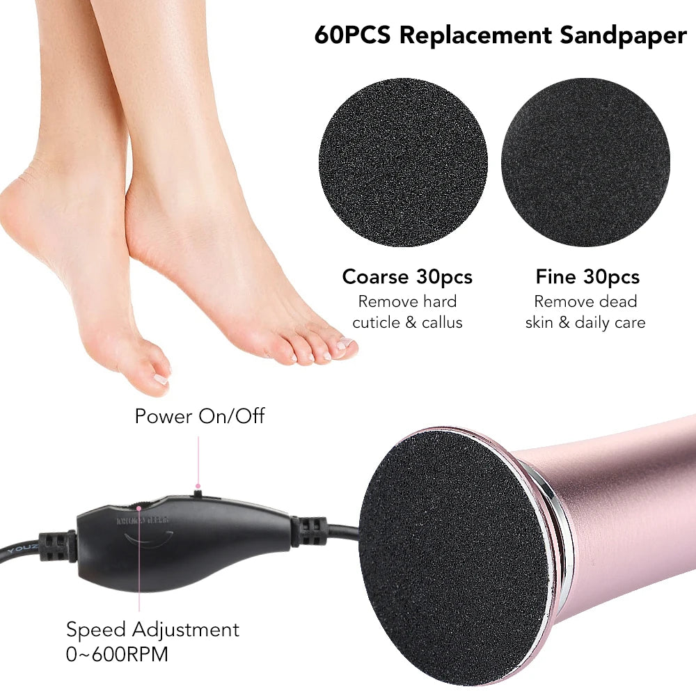 Pedicure Pulse - Electronic Foot Callus Remover